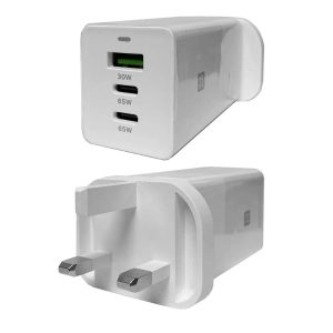 XtremeMac 65W GaN Wall Charger 3 Port