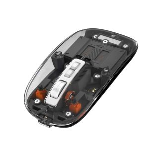 XtremeMac Mouse Multi-Connection - Transparent - Tashqila