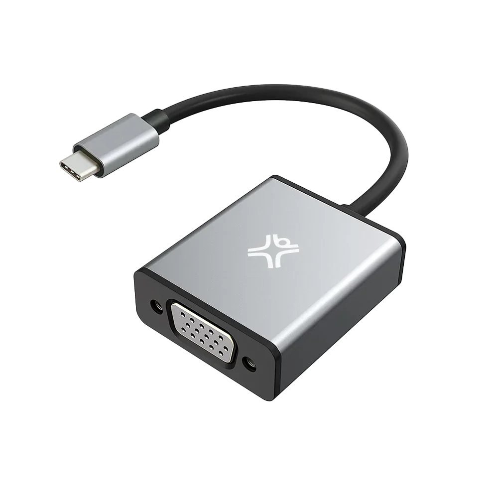 XtremeMac Type-C To VGA Adapter - Gray
