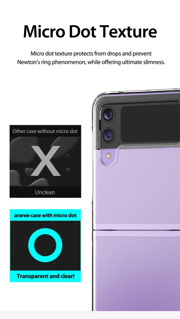 Araree Nukin360 Series Case For Samsung Galaxy Z Flip 3 - Clear - Tashqila
