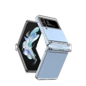 Araree Nukin 360 Pc + Tpu Casefor Z FliP 4 - Clear - Tashqila