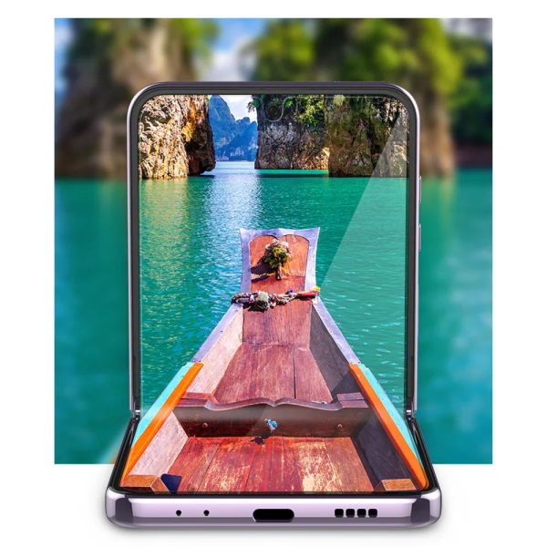 Araree Pure Diamond Eup Film For Z Flip 4 - Clear (2 Pcs) - Tashqila