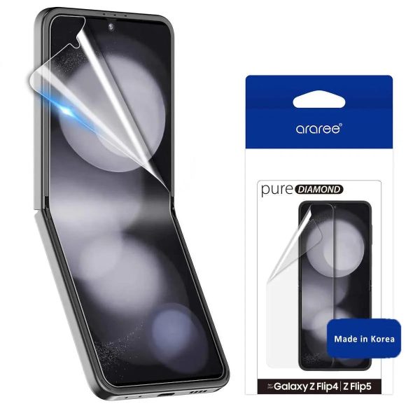 Araree Z Flip 5 Pure Diamond Inner Screen Protective Film (1 Pcs) - Clear