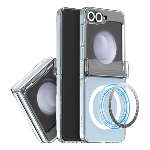 Araree Samsung Z Flip 6 Nukin 360 Magsafe Case - Clear - Tashqila