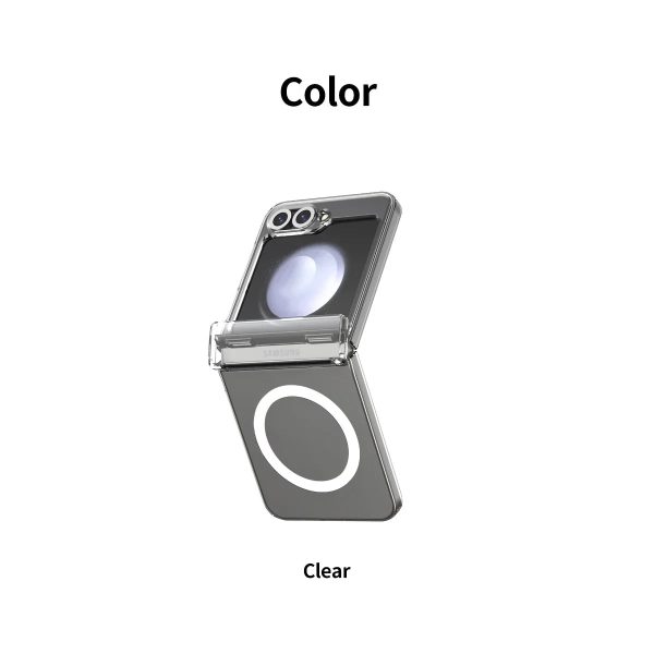 Araree Samsung Z Flip 6 Nukin 360 Magsafe Case - Clear - Tashqila