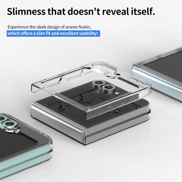 Araree Samsung Z Flip 6 Nukin Case - Clear - Tashqila