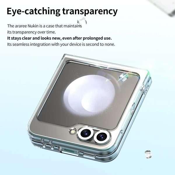 Araree Samsung Z Flip 6 Nukin Case - Clear - Tashqila