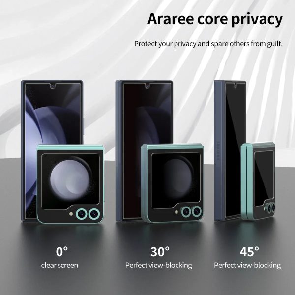Araree Samsung Z Flip 6 Core Glass - Privacy - Tashqila