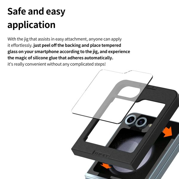 Araree Samsung Z Flip 6 Core Glass - Privacy - Tashqila