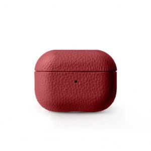 Melkco Airpods Pro Origin Series Premium Leather Cover - Red - Tashqila