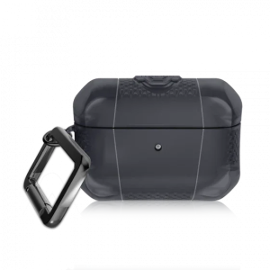 Itskins Spectrum Frost Series Case For Airpod Pro - Smoke - Tashqila