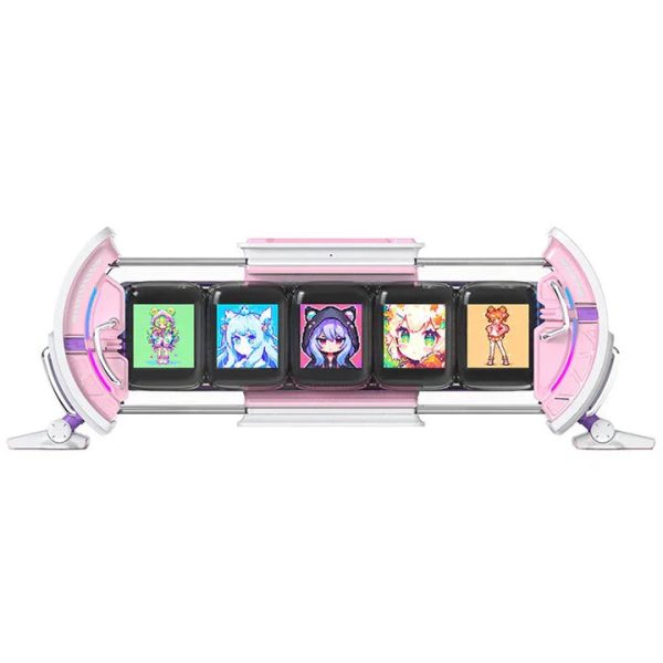 Divoom Times Gate Informative LED Display - Pink - Tashqila