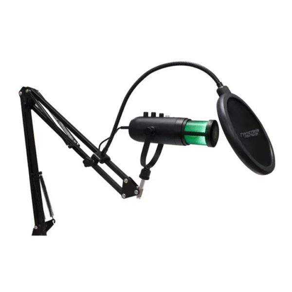 Twisted Minds USB Microphone RGB - Black - Tashqila