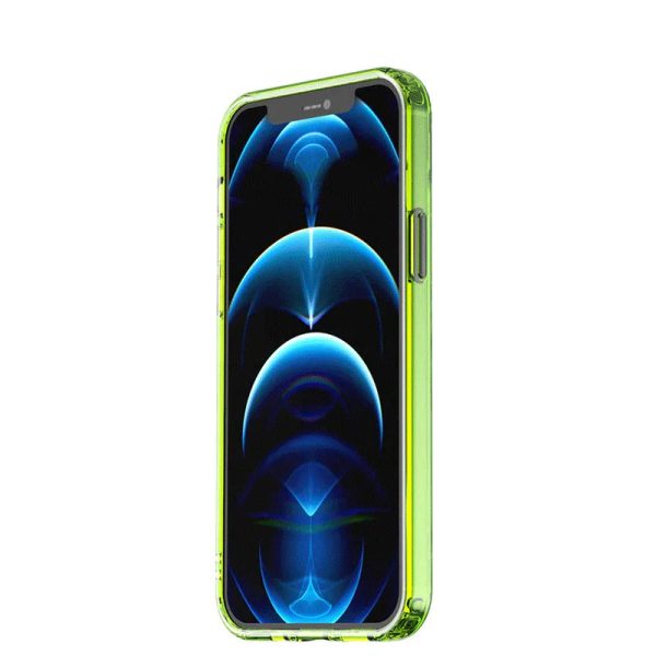 Araree Duple Case For iPhone 12 & 12 Pro - Neon Yellow - Tashqila