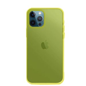 Araree Duple Case For iPhone 12 & 12 Pro - Neon Yellow - Tashqila