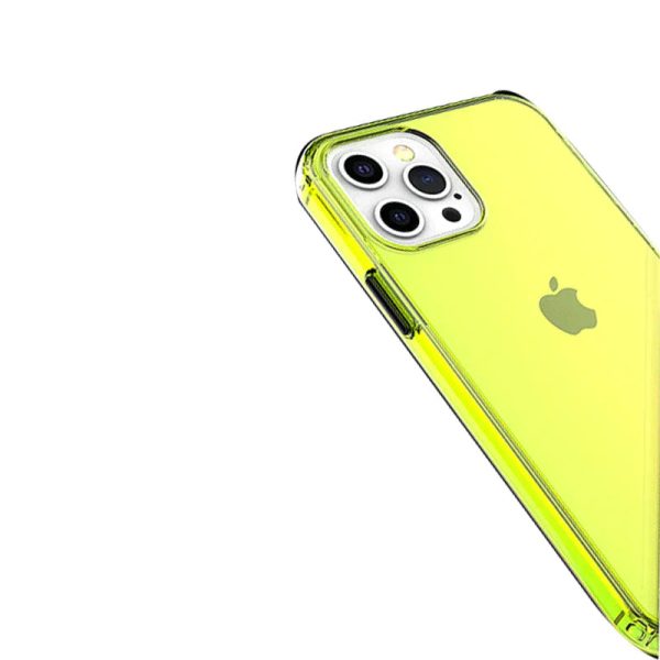 Araree Duple Case For iPhone 12 & 12 Pro - Neon Yellow - Tashqila