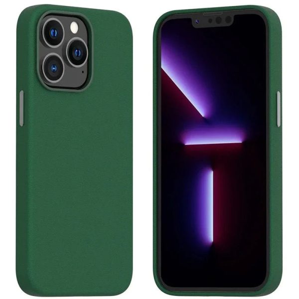 Araree Pellis Leather Case For iPhone 13 Pro Max - Green - Tashqila