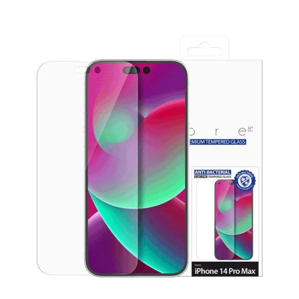 Araree Subcore Screen Protector Glass For iPhone 14 Pro Max - Clear - Tashqila