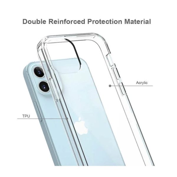 Armor-X Ahn Shockproof Protective Case For iPhone 12 Mini - Clear - Tashqila