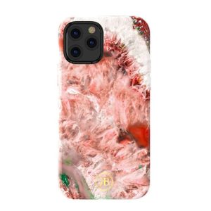 iPhone 12 & 12 Pro Kingxbar Jade Splash Case - Red - Tashqila
