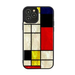 Ikins Series Case For iPhone 12 / 12 Pro - Mondrian - Tashqila