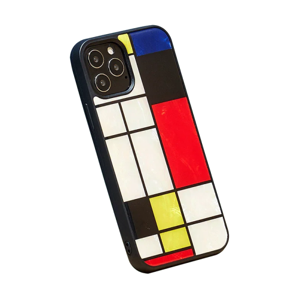 Ikins Series Case For iPhone 12 / 12 Pro - Mondrian - Tashqila