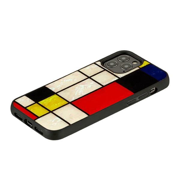 Ikins Series Case For iPhone 12 / 12 Pro - Mondrian - Tashqila