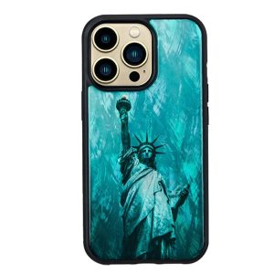 Ikins Series Cover For iPhone 13 Pro Max - Statue Of Liberty - Tashqila