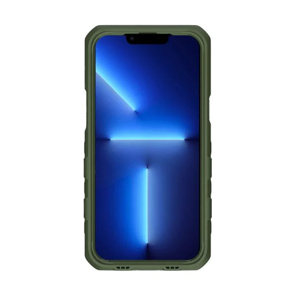 Itskins Supreme Solid iPhone 13 Pro Max Cover - Olive Green - Tashqila