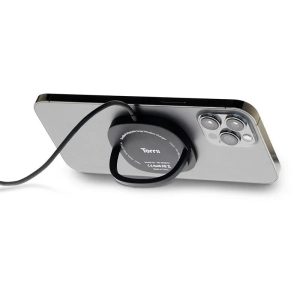 Torrii Bolt Magnetic Snap 15W Wireless Charger - Black - Tashqila