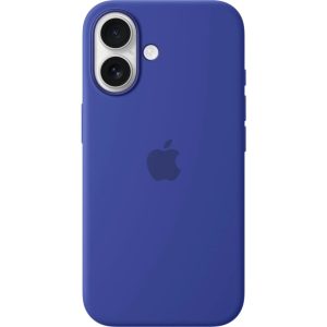 Apple iPhone 16 Silicone Case with MagSafe - Ultramarine - Tashqila