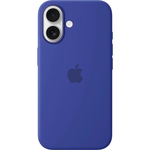 Apple iPhone 16 Silicone Case with MagSafe - Ultramarine - Tashqila