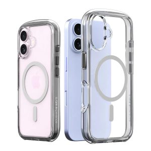 iPhone 16 Araree Duple Air Magsafe Cover - Light Gray - Tashqila