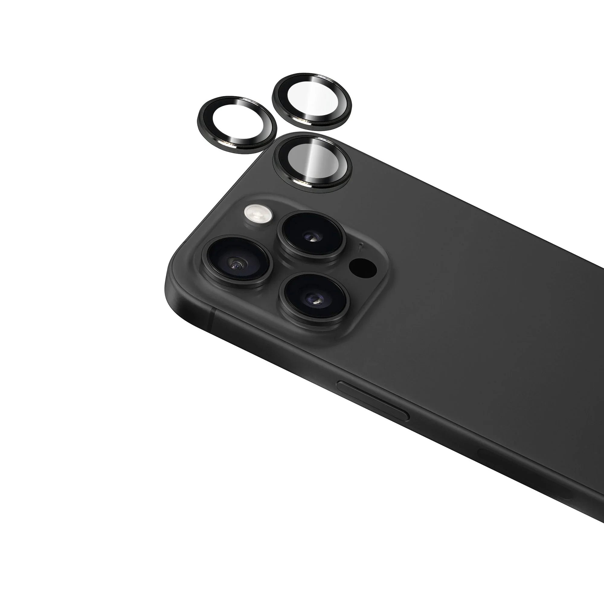 iPhone 16 Pro / 16 Pro Max Torrii Bodyglass Aluminium Camera Ring - Black - Tashqila