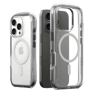 iPhone 16 Pro Araree Duple Air Magsafe Cover - Light Gray - Tashqila