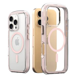 iPhone 16 Pro Araree Duple Air Magsafe Cover - Pink - Tashqila