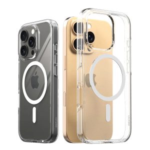 iPhone 16 Pro Araree Duple Magsafe Cover - Clear - Tashqila