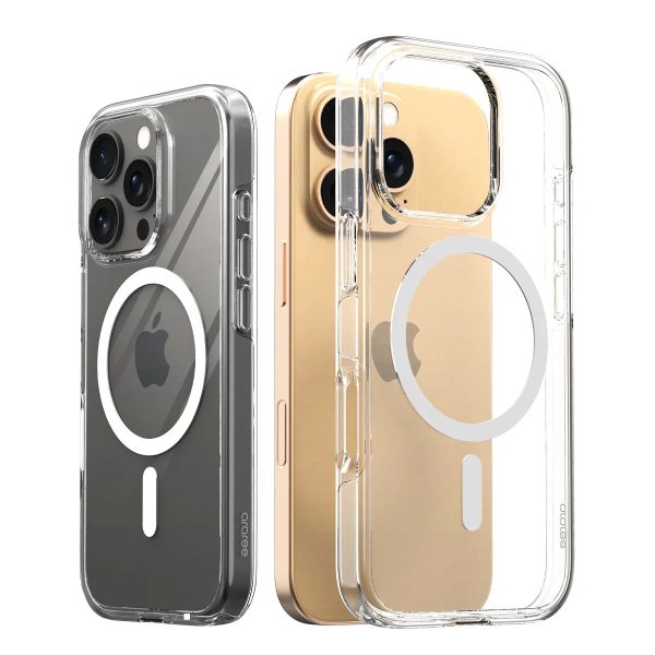 iPhone 16 Pro Araree Duple Magsafe Cover - Clear - Tashqila
