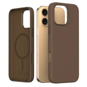 iPhone 16 Pro Max Araree Typo Skin Cover - Golden Brown - Tashqila