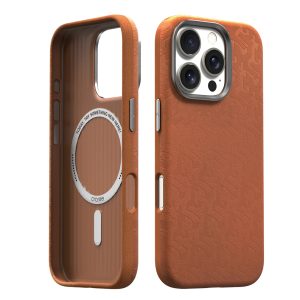 iPhone 16 Pro Max Araree Pellis Magsafe Cover - Brown - Tashqila