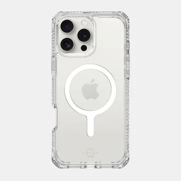 iPhone 16 Pro Max Itskins Hybrid Clear Magsafe Cover - Transparent - Tashqila