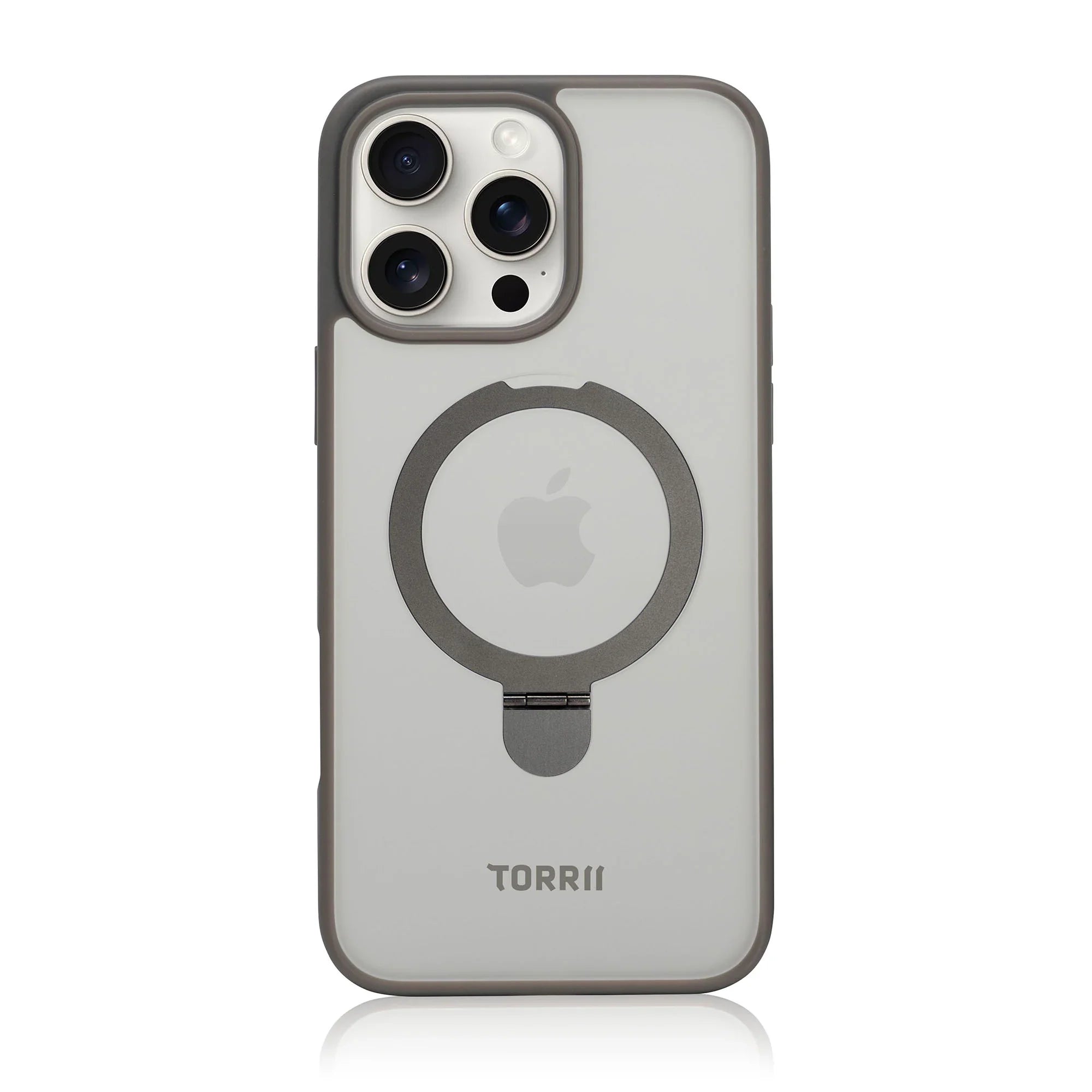 iPhone 16 Pro Max Torrii Torero Stand Magsafe Cover - Gray - Tashqila