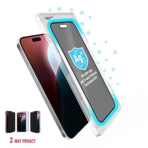 iPhone 16 Pro Torrii Bodyglass Screen Protector Glass - Privacy - Tashqila