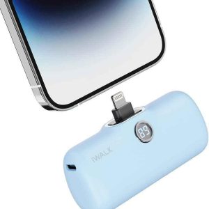 iWalk 4800mAh Lightning 20W Pocket Power Bank - Blue