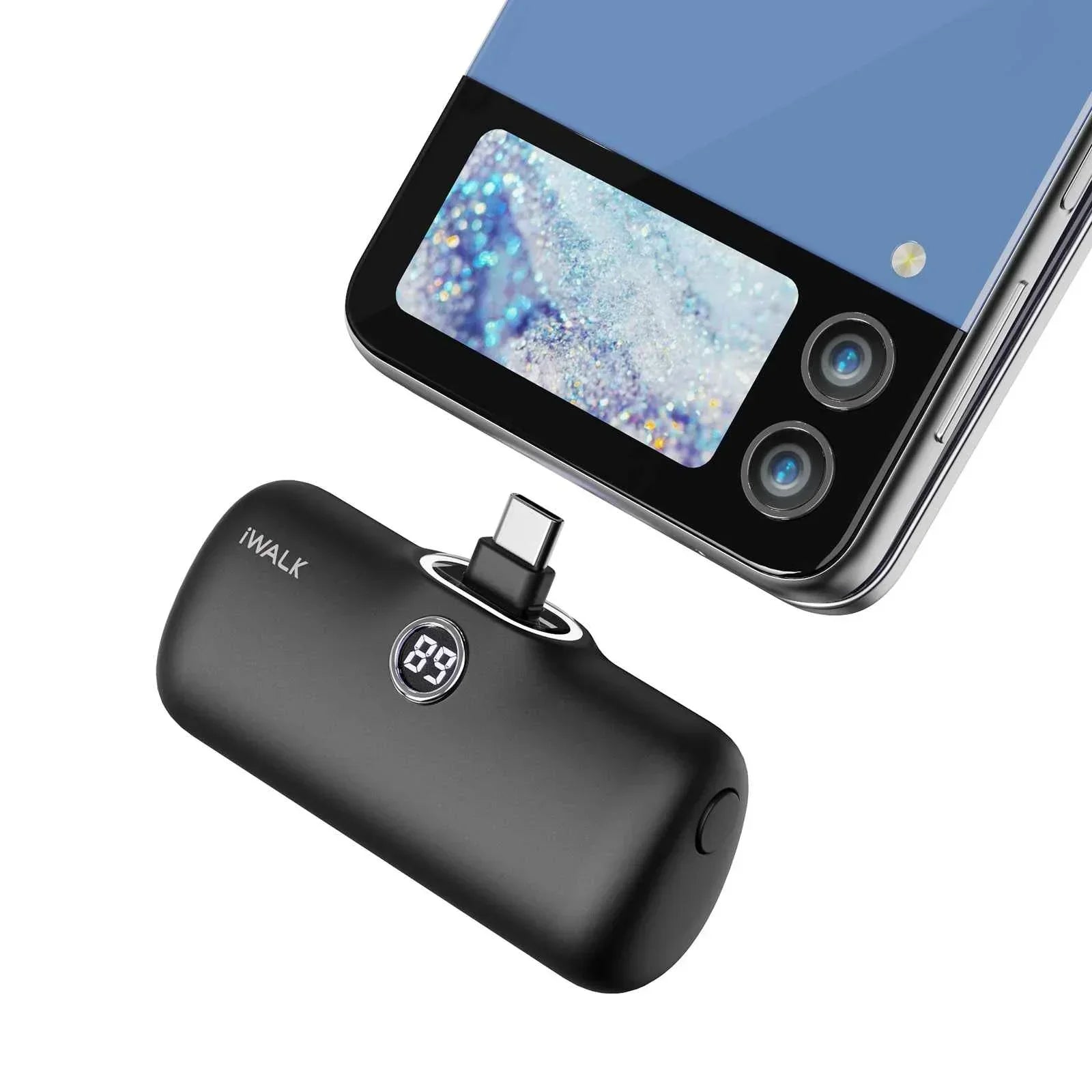 iWalk 4800mAh Type-C 20W Pocket Power Bank - Black