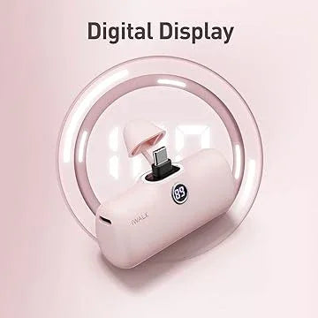 iWalk 4800mAh Type-C 20W Pocket Power Bank - Pink - Tashqila