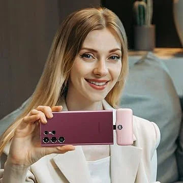 iWalk 4800mAh Type-C 20W Pocket Power Bank - Pink - Tashqila