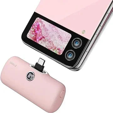 iWalk 4800mAh Type-C 20W Pocket Power Bank - Pink - Tashqila