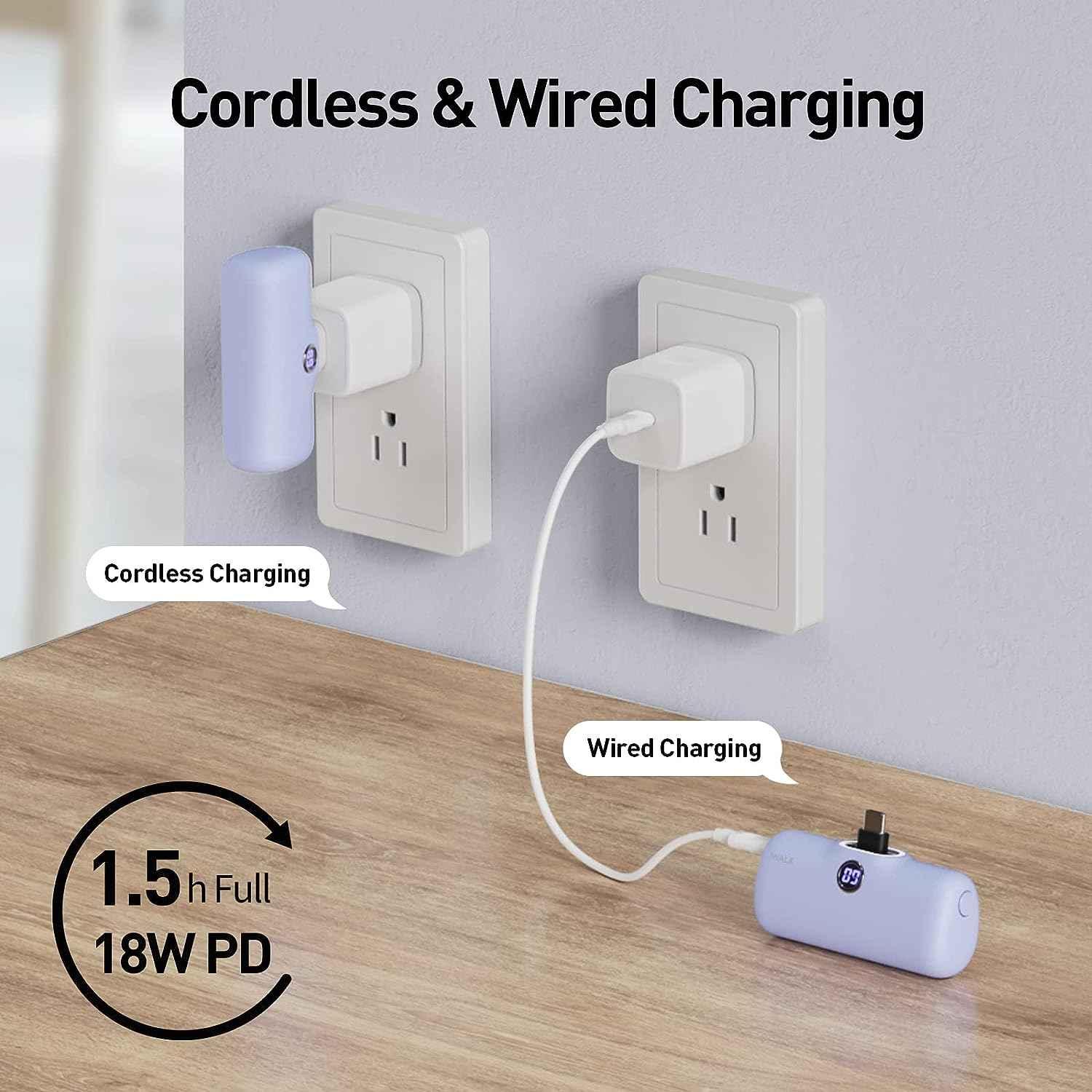 iWalk 4800mAh Type-C 20W Pocket Power Bank - Purple