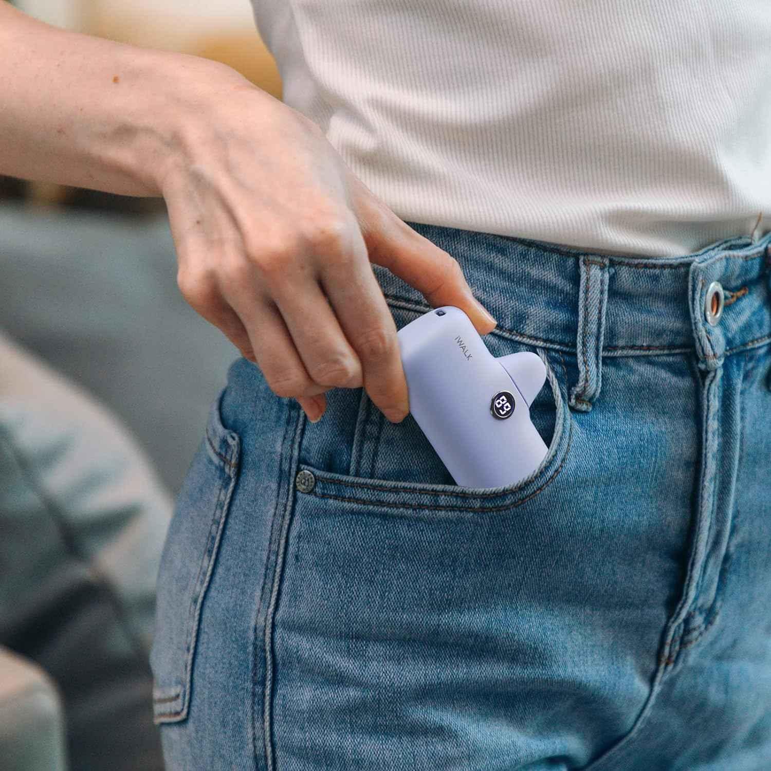 iWalk 4800mAh Type-C 20W Pocket Power Bank - Purple